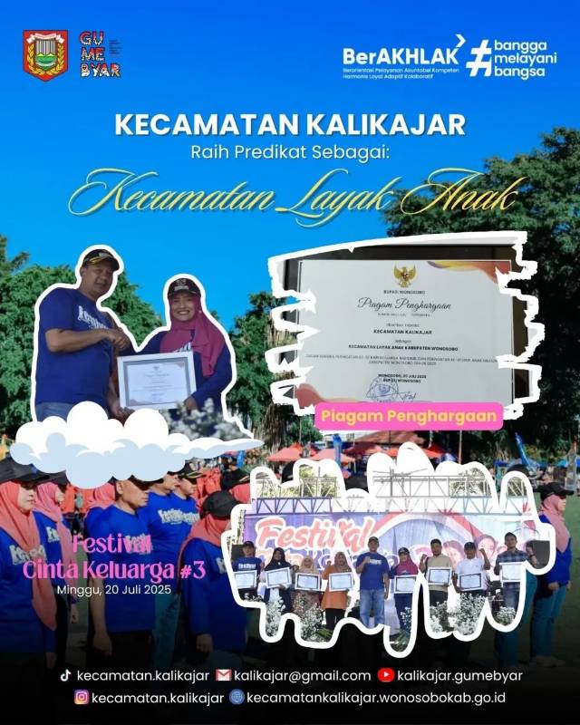 Kalikajar Jadi Kecamatan Layak Anak, Bukti Nyata Peduli Masa Depan!